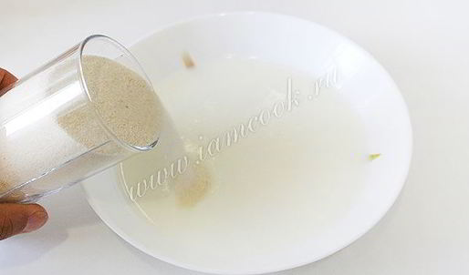 манник на кефире с мукой в мультиварке