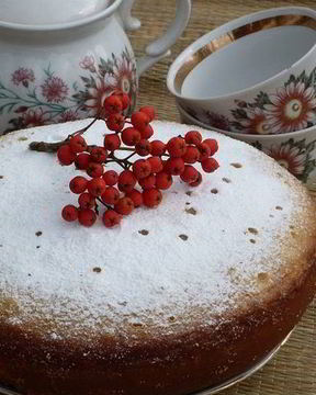 Манник на кефире с мукой