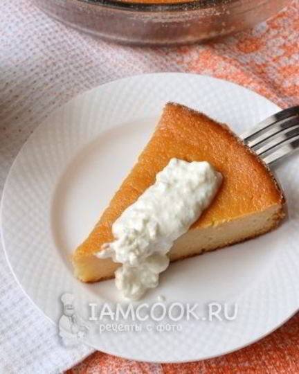 Рецепт манника ны кефире с творогома