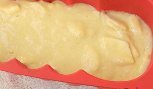 манник на кефире с яблоками