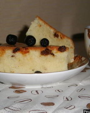 Манник на кефире в духовке классический