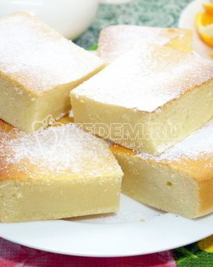 Манник на кефире