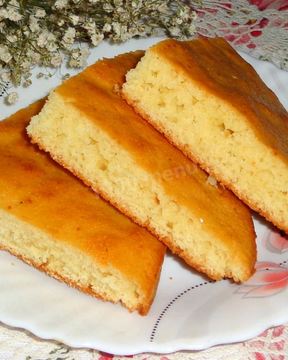 Манник на молоке в духовке