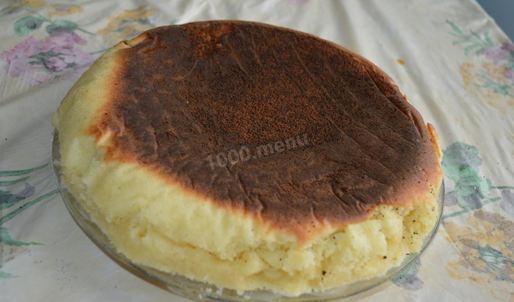 манник на сковороде