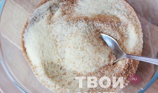 манник на сметане