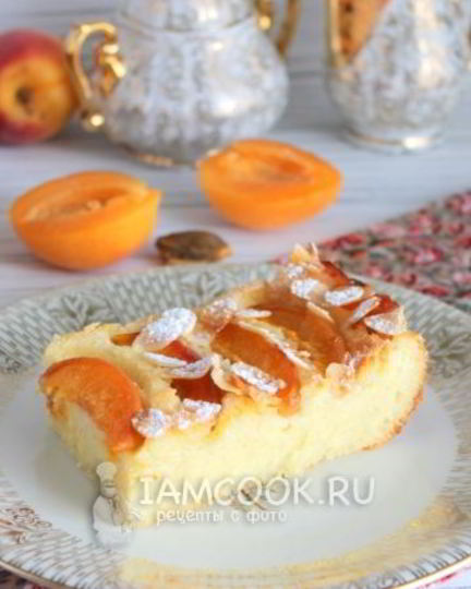 Рецепт манника с абрикосами