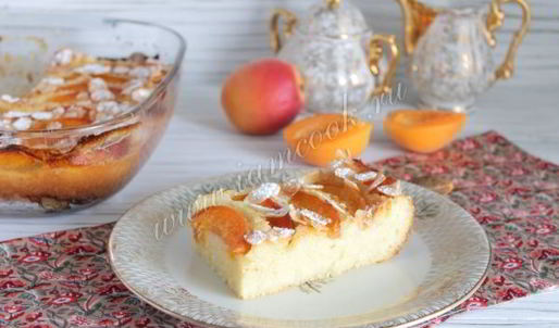 манник с абрикосами