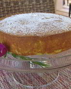 Манник с апельсином и орехами