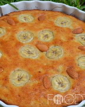 Манник с бананами