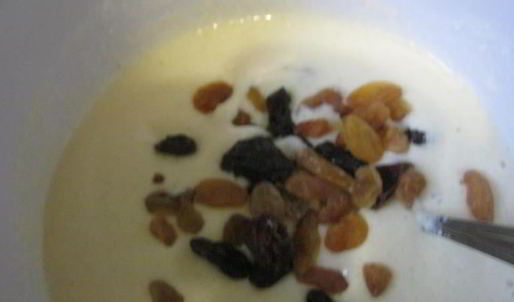 манник с изюмом