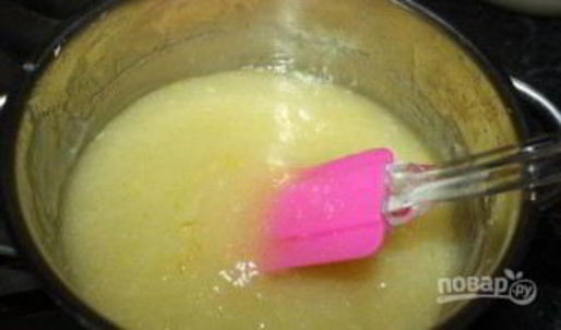 манник с лимонной начинкой