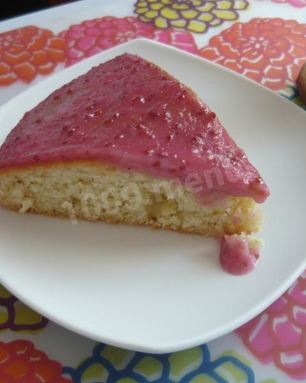 Манник со сметано-ягодным кремом