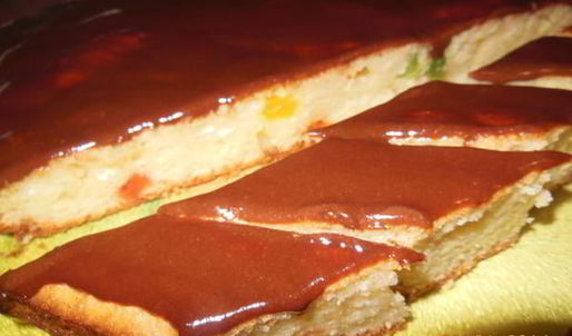 манник творожный с цукатами