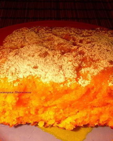 Рецепт манника тыквенного