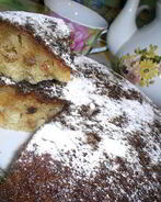 Нежный манник с яблоками и изюмом