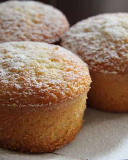 Рецепт порционного манника на молоке