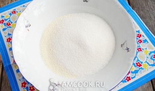 постный манник в мультиварке