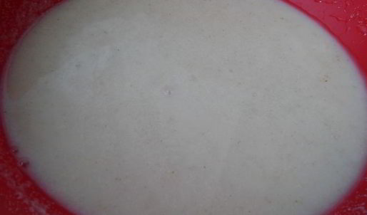 постный шоколадный манник с черносливом