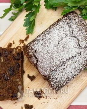 Постный шоколадный манник с какао