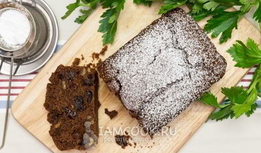 постный шоколадный манник с какао