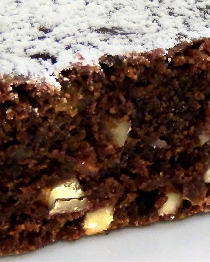 Рецепт постного шоколадного манника