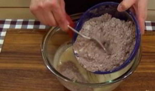 постный шоколадный манник