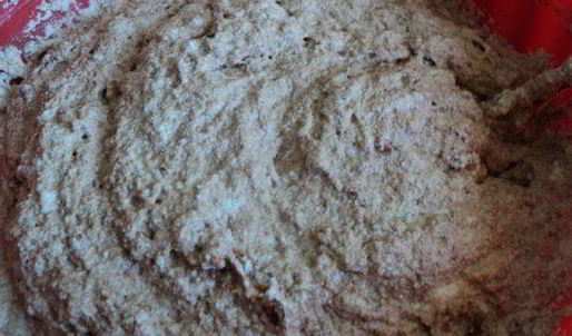 шоколадный манник с вишней