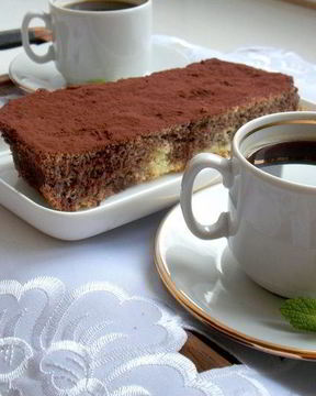 Сливочно-шоколадный манник