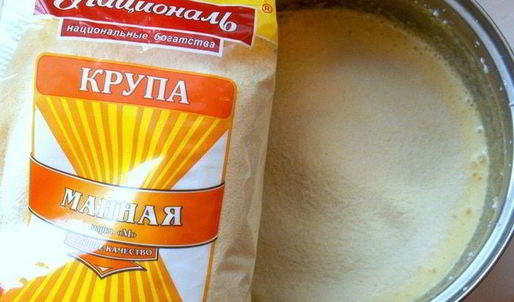 сливочно-шоколадный манник