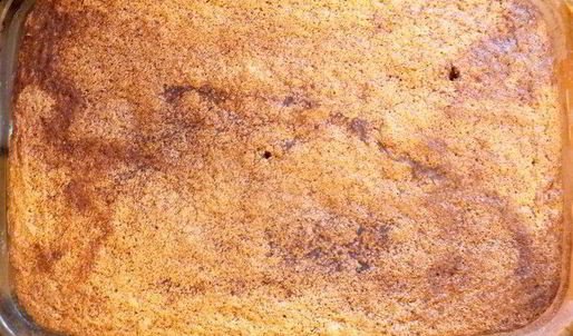 сливочно-шоколадный манник