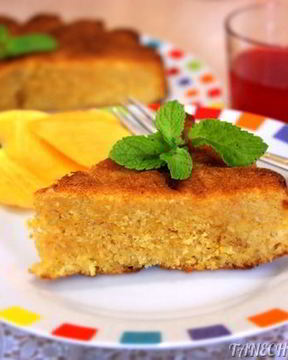 Тыквенный манник с лимонной пропиткой