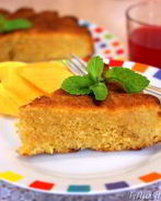 Тыквенный манник с лимонной пропиткой