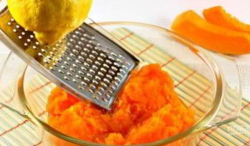 тыквенный манник с лимонным сиропом