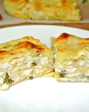 Несладкая выпечка с творогом