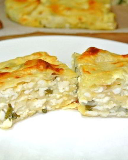 Рецепт несладкой выпечки с творогом