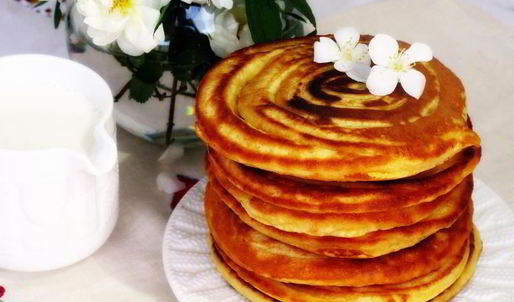 апельсиновые оладьи без яиц