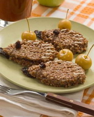 Ароматные гречневые оладьи с медом