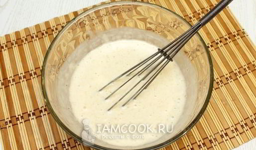 банановые оладьи на молоке