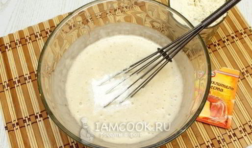 банановые оладьи на молоке