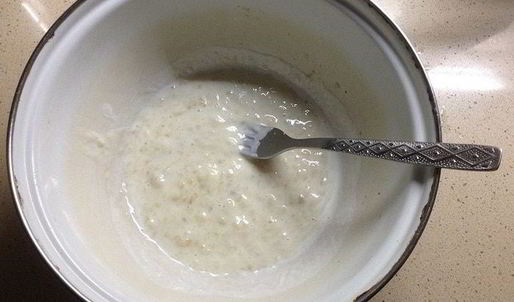 банановые оладьи с изюмом