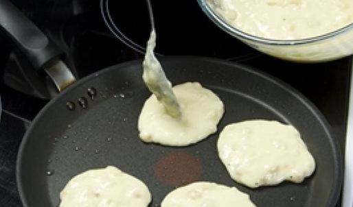 банановые оладьи