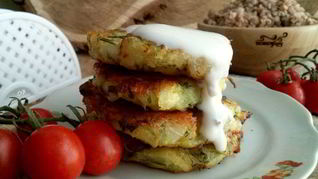 Оладьи из муки