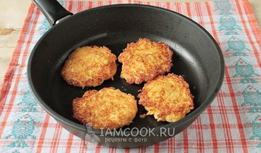 диетические оладьи из кабачков