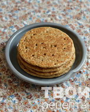 Диетические оладьи с отрубями