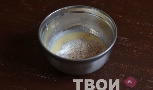 диетические оладьи с отрубями