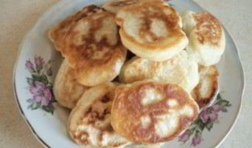 дрожжевые оладьи на воде