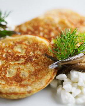 Гречишно-картофельные оладьи с гречневыми хлопьями Nordic