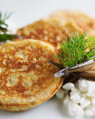 Гречишно-картофельные оладьи с гречневыми хлопьями Nordic