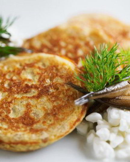 Рецепт гречишна-картофельных оладьи с гречневыми хлопьями nordic