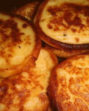 Картофельные оладьи из пюре